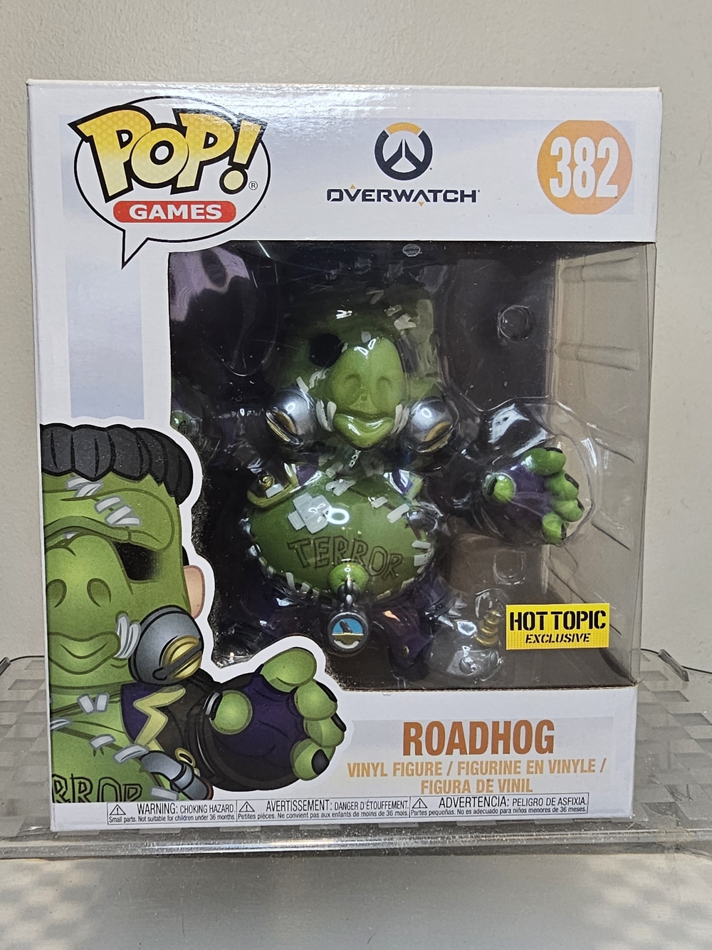 Funko Overwatch Roadhog Pop! Vinyl - Green & Purple Hot Topic Exclusive